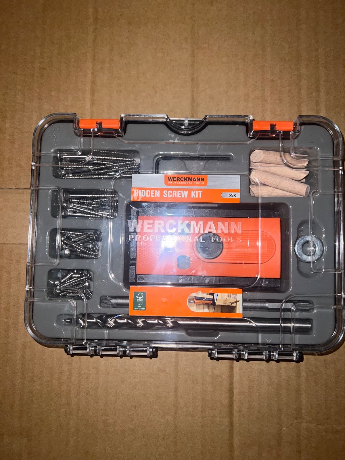 Werckmann Professional Tools Hidden Screw Kit