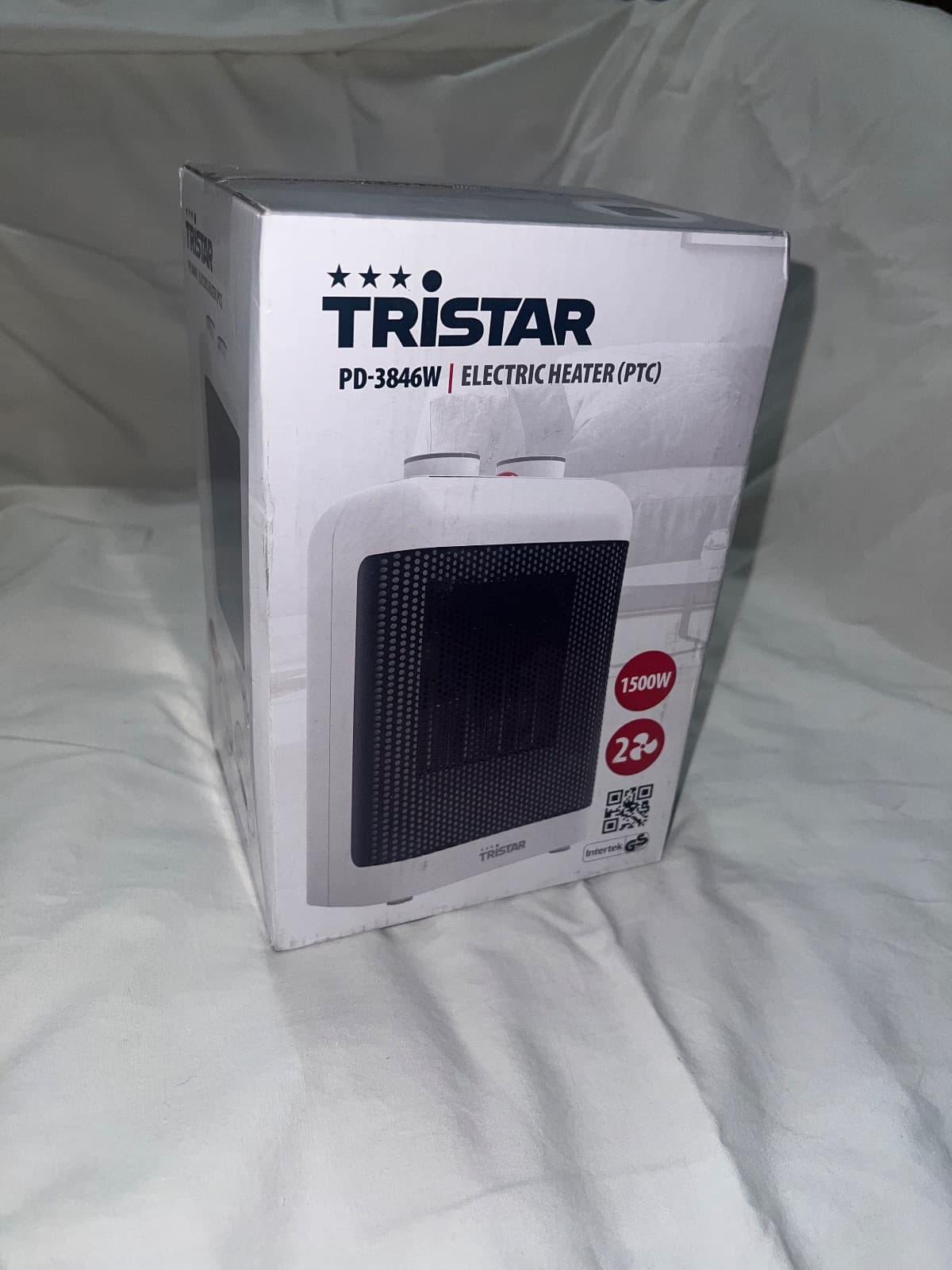 TRISTAR PD-3846W Termoventilatore Elettrico PTC